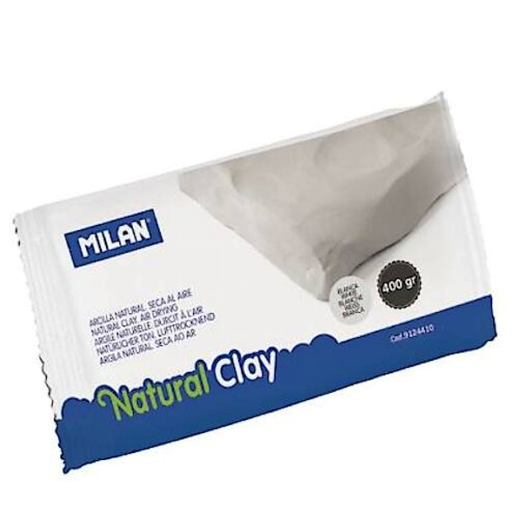 Глина натуральна Terracotta 400гр біла 9124410 Milan