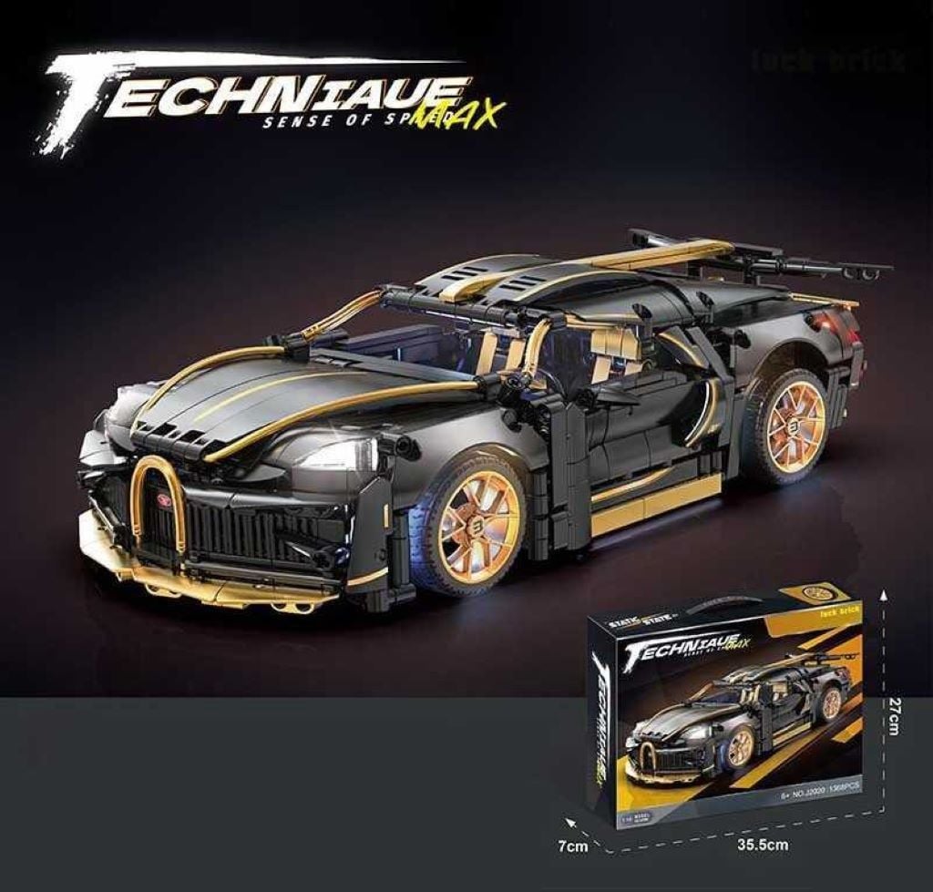 Конструктор 1368д Спортивна машина 1:14 у коробці 36*27*7см J2020 Китай