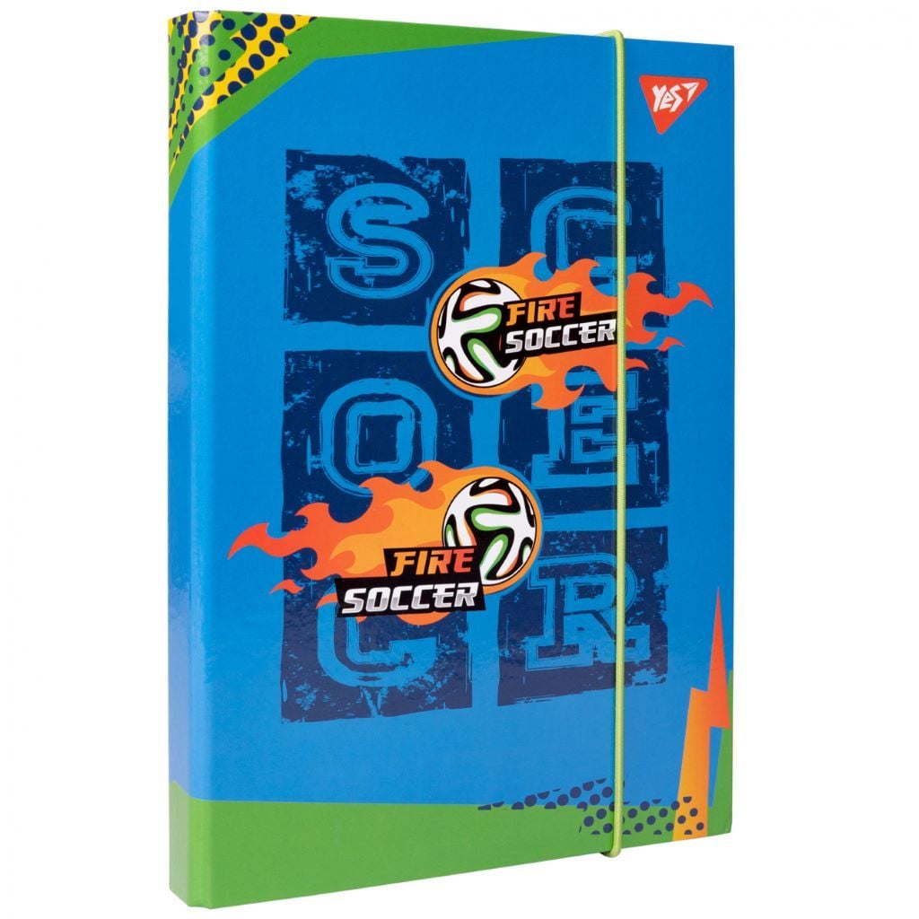 Папка B5 для зошитів картонна Soccer 500241 Yes