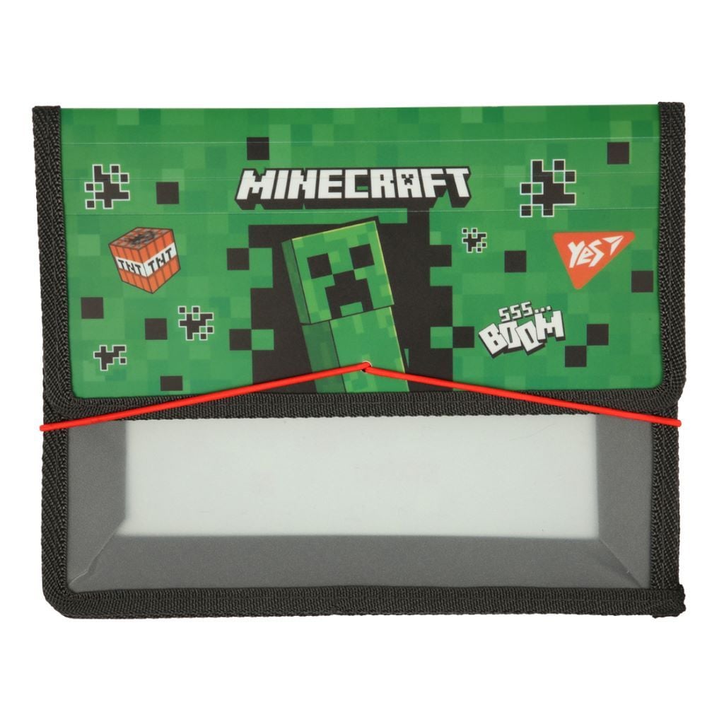 Папка B5 для зошитів на резинці пластикова Minecraft Spring 492307 Yes
