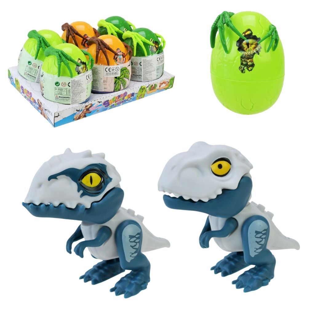 Динозаври 6 видів у яйці 8*8*13см BZ052 Китай