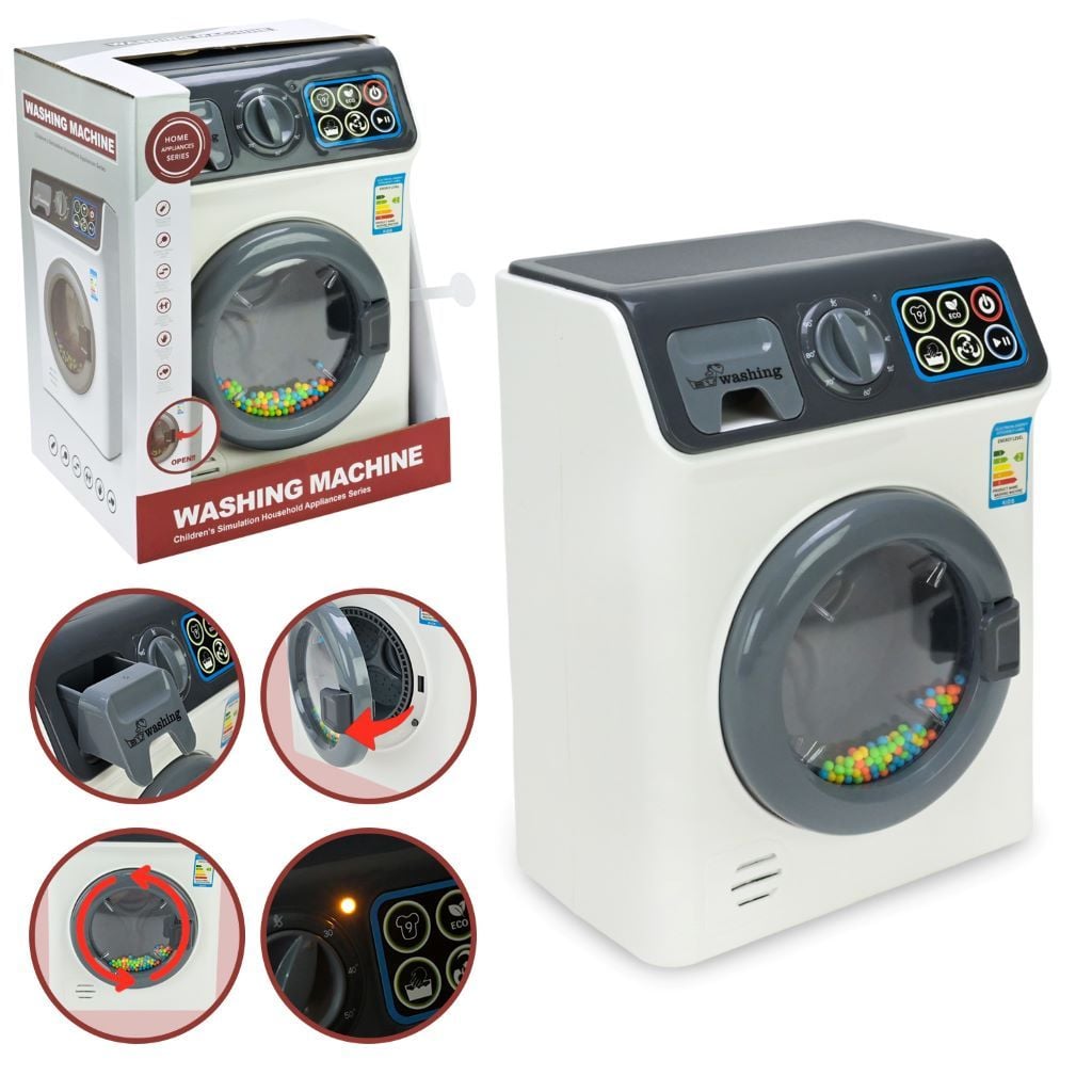 Пральна машинка на батарейках у комплекті у коробці 20*15*26см 998-1L Китай