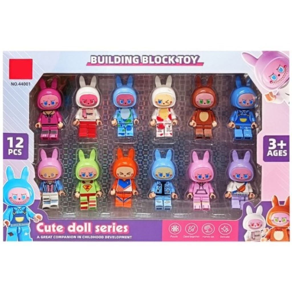 Мультгерої  Labubu 5,5см 12шт у коробці 26*18*4см 44001 Китай