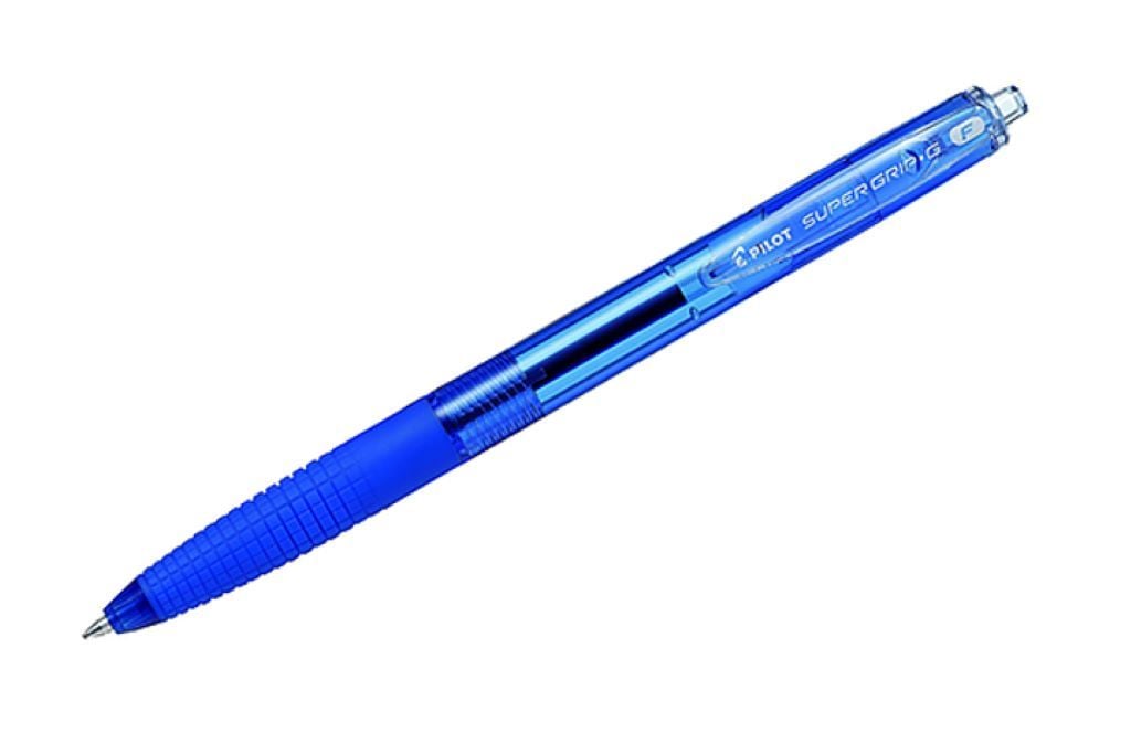 Ручка кулькова 0,7мм автомат з грипом синій BPGG-8R-F-LL Pilot