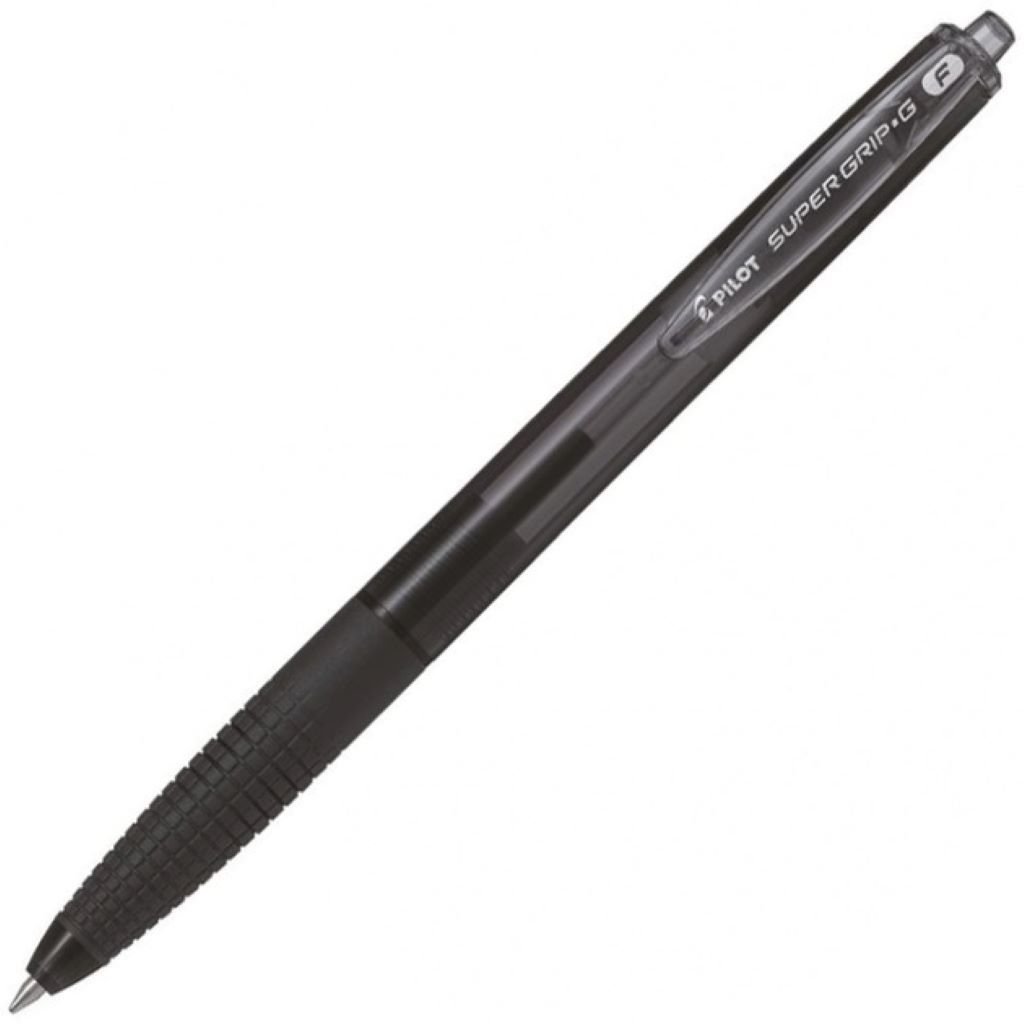 Ручка кулькова 0,7мм автомат з грипом чорна BPGG-8R-F-BB Pilot