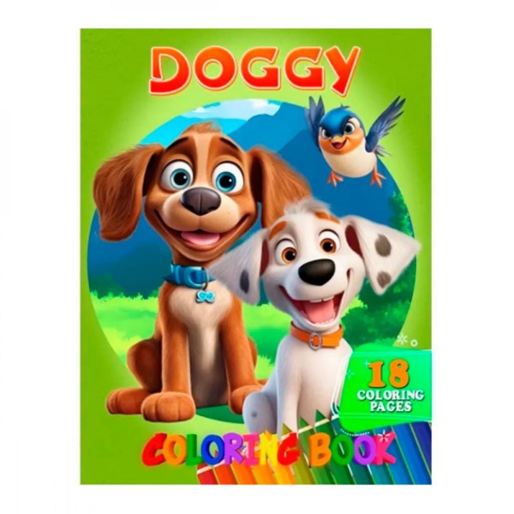 Розмальовка А4 8 аркушів на скобі А05122409 Джамбі