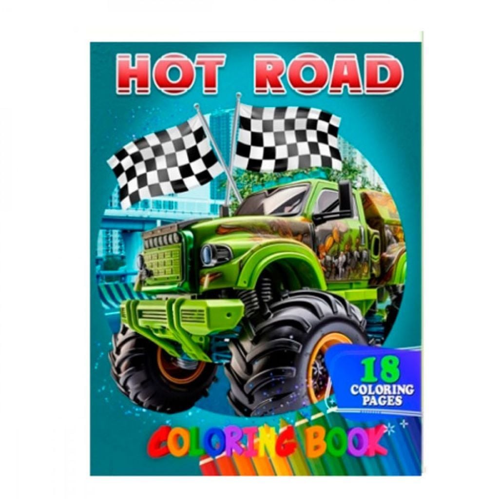 Розмальовка А4 8 аркушів на скобі А05122411 Джамбі