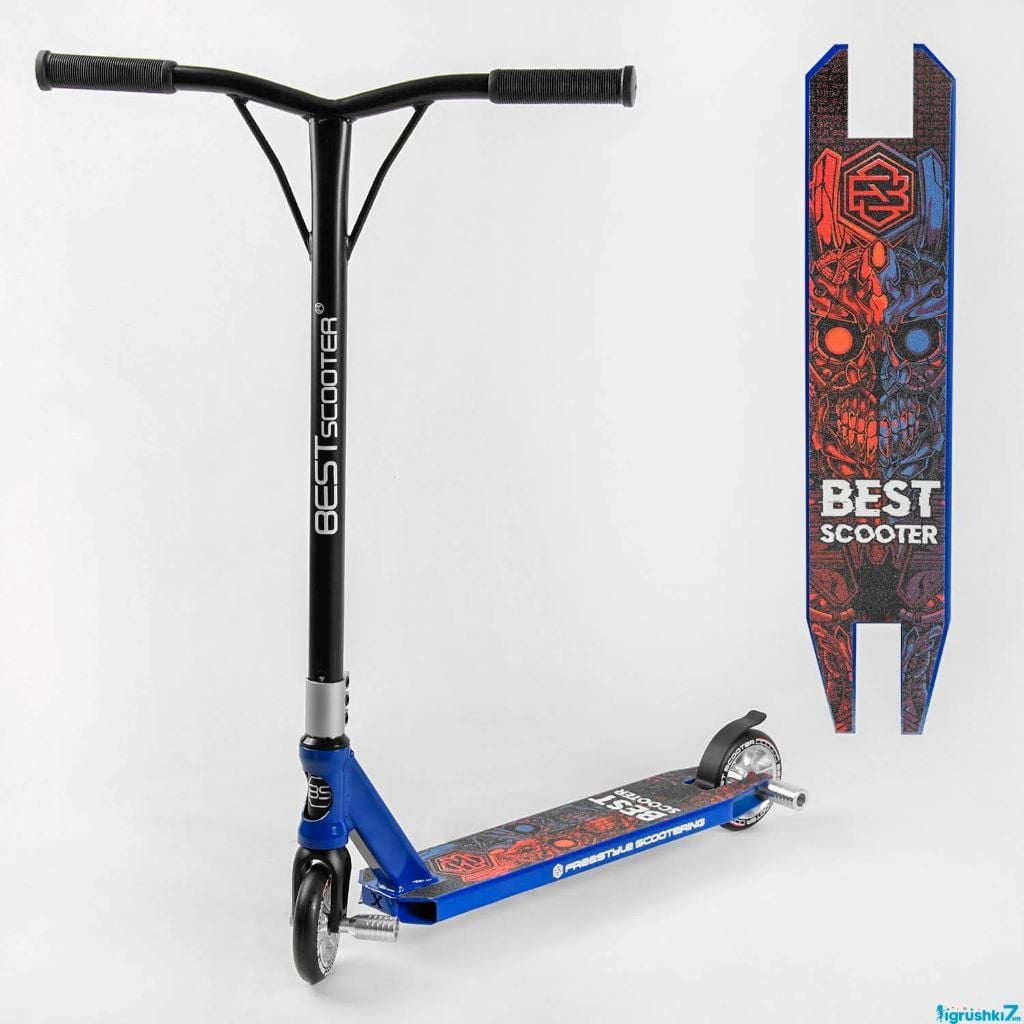 Самокат трюковий 2х кол Best Scooter колеса PU 110мм 50352 Китай