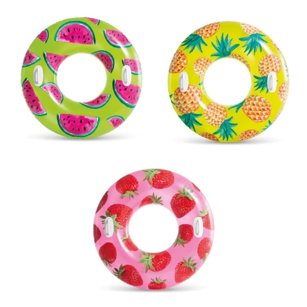 Круг надувний 107см мікс видів у коробці 56261 intex