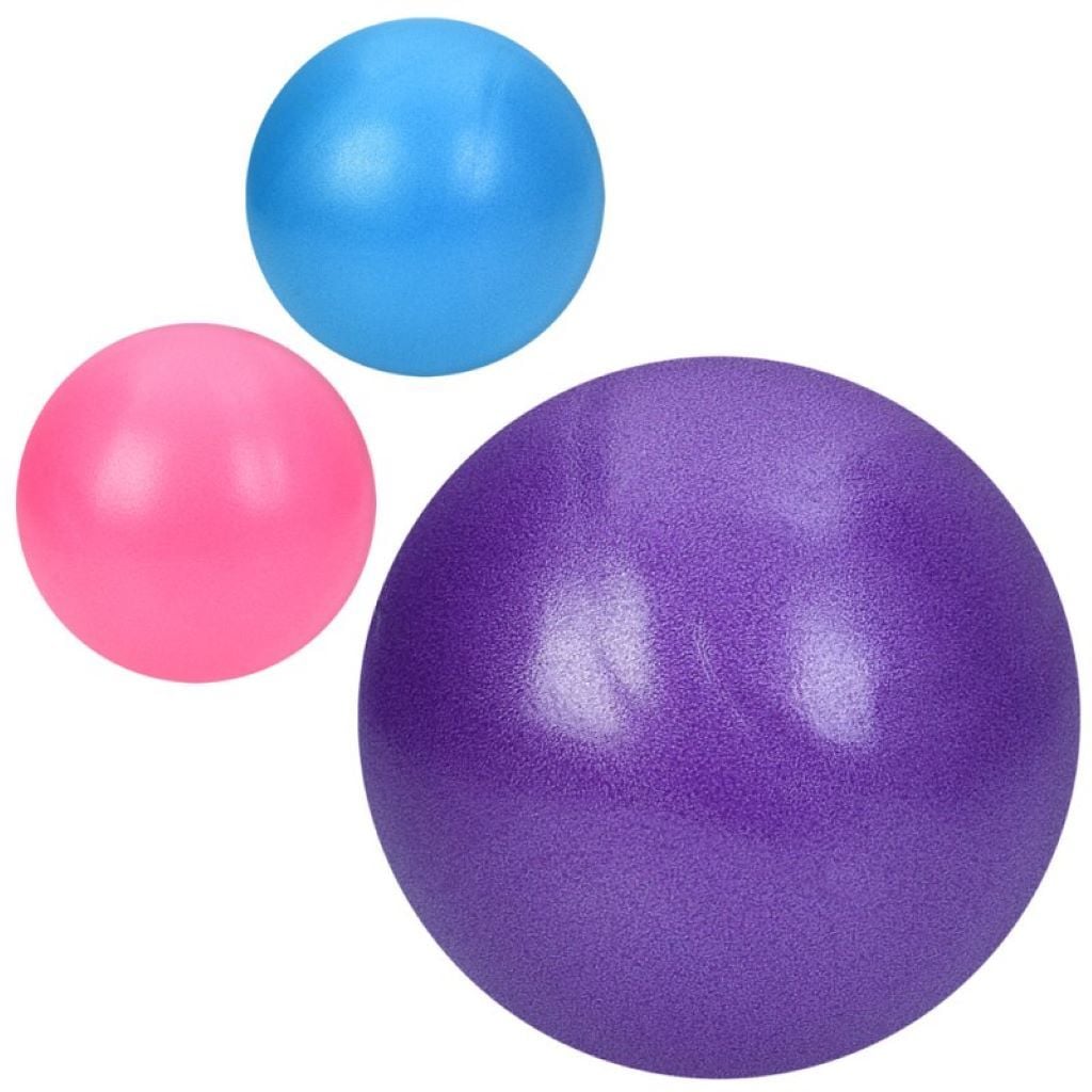 М'яч для фітнесу і пілатесу 22см 100грамм 3кол MS4503 Китай