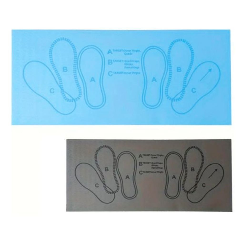 Йогамат для фітнесу присідань антиковзкий ТПЕ 79*35см 6мм 2 кольори MS4588 Profi