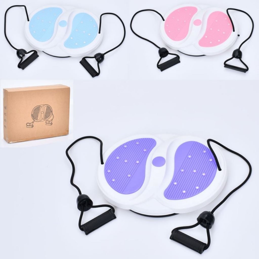 Диск балансувальний для фітнесу 36*27*4,5см 2 ручки на резинці у коробці MS4228 Китай