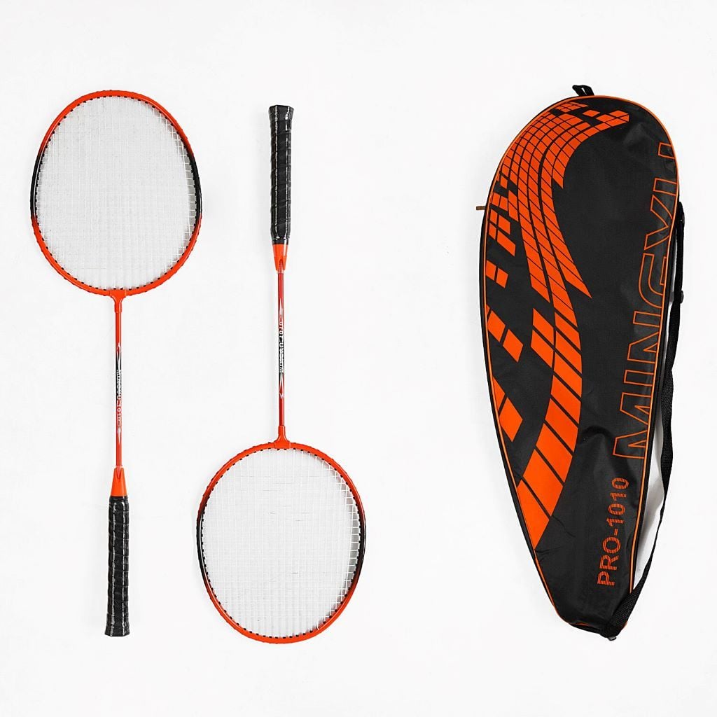 Бадмінтон металевий 2 ракетки у чохлі C63472 TK Sport