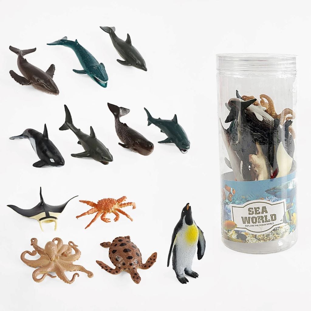 Морські жителі набір в тубі 20*8см E051-3 Китай