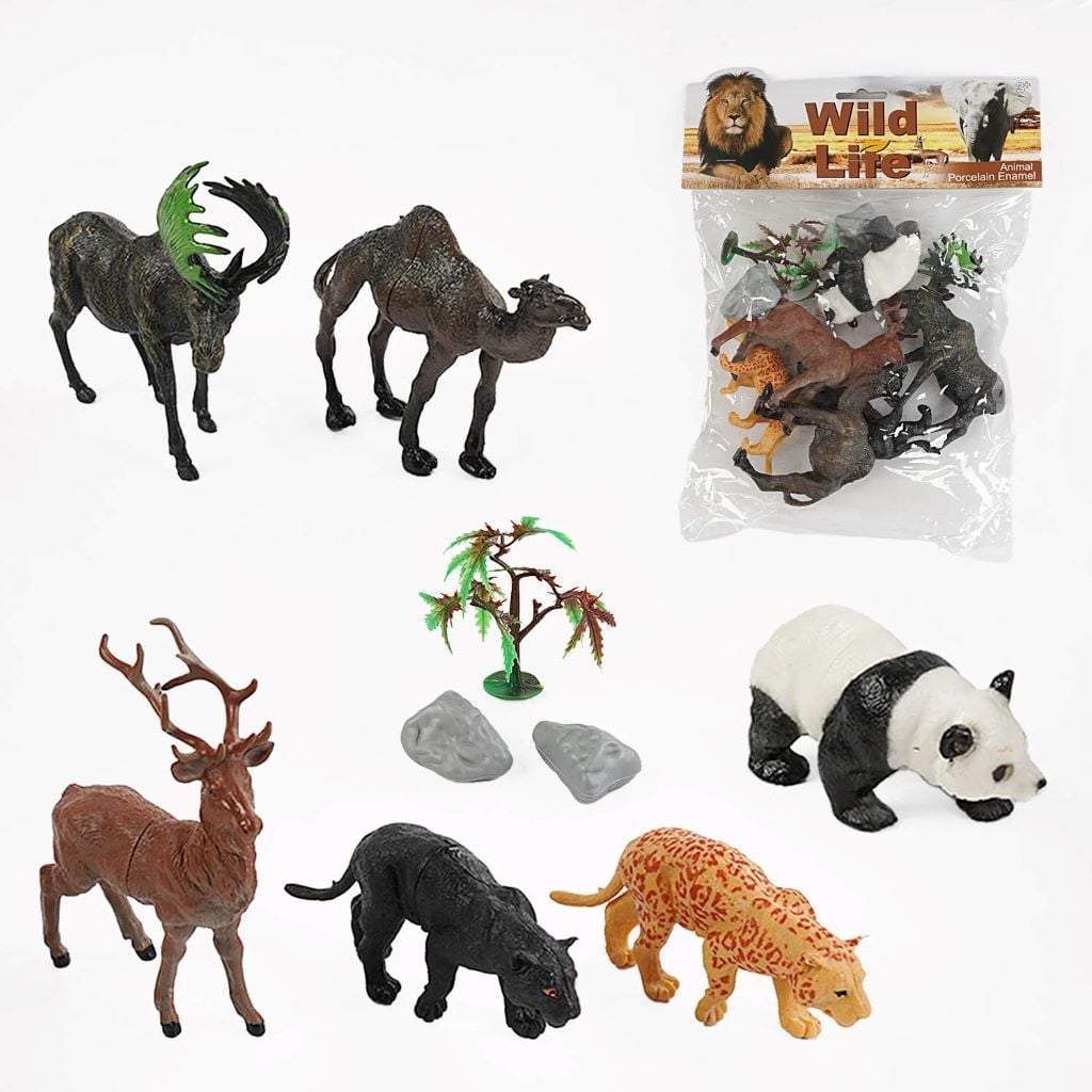 Дикі тварини набір 6шт а пакеті C963-3 Китай