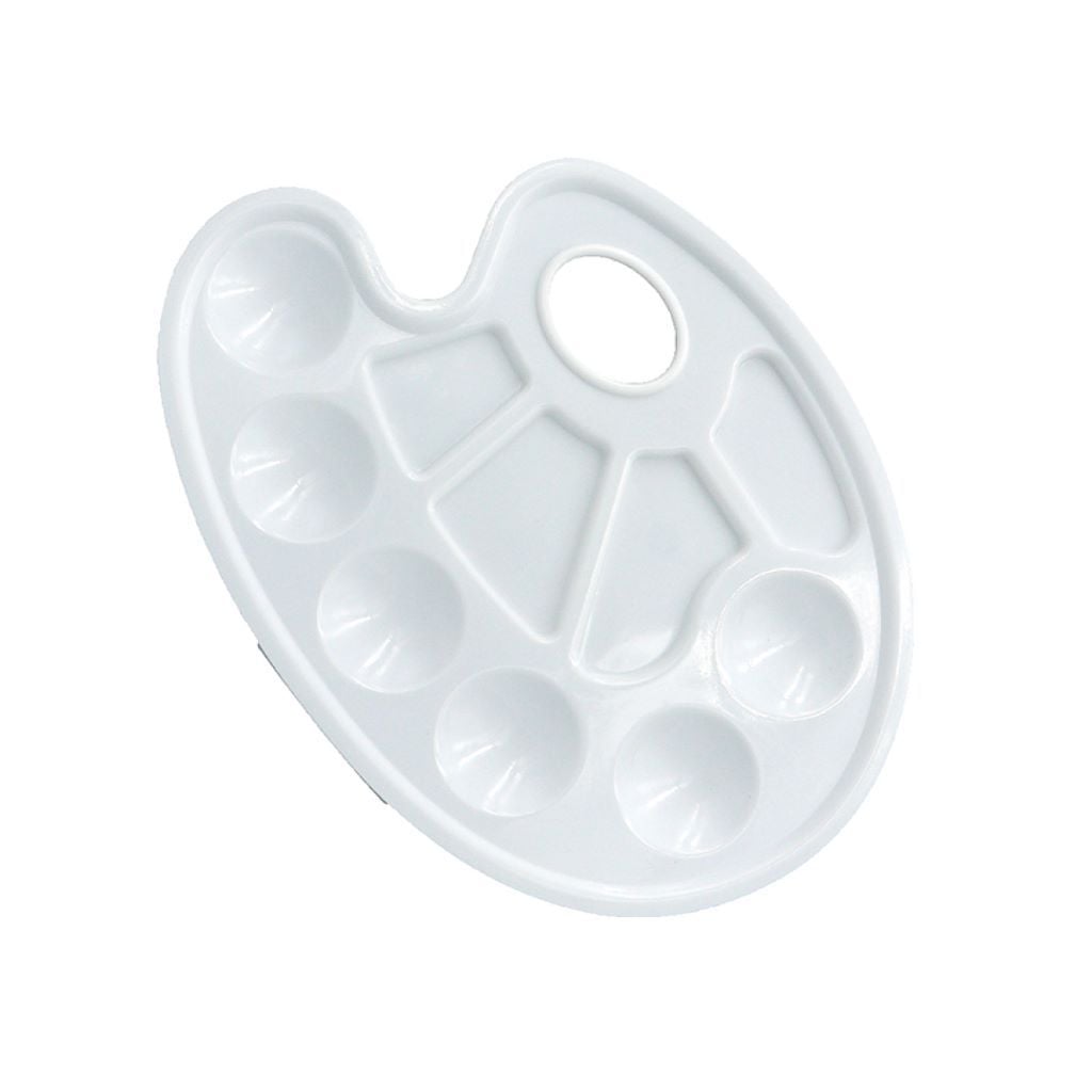 Палітра пластикова біла 22,5*16,5см P225 Art Nation