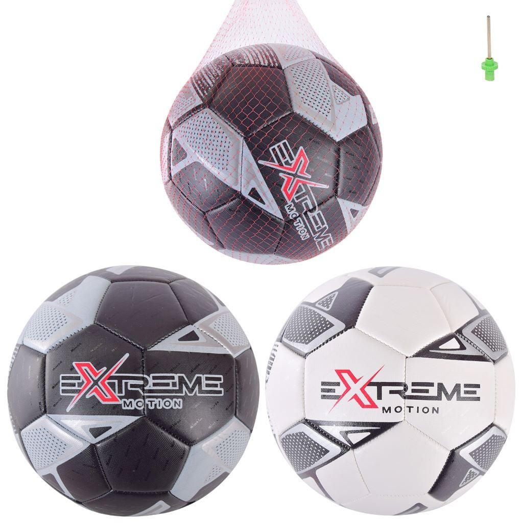 М`яч футбол №5  TRE 410гр Extreme Motion у сітці FB2202 Китай
