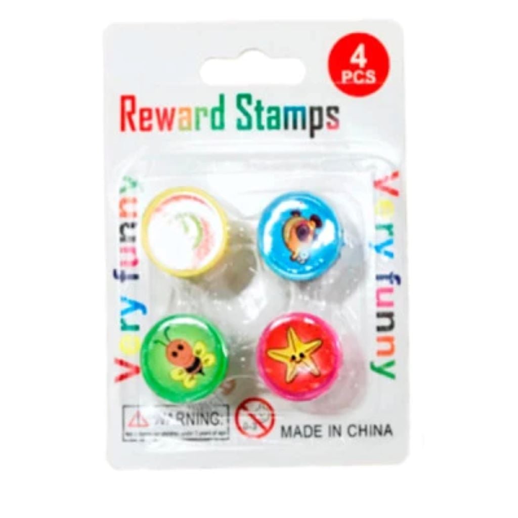 Штампіки набір 4шт Very fanny Звірята планшет 13*10см 3302-AN Китай