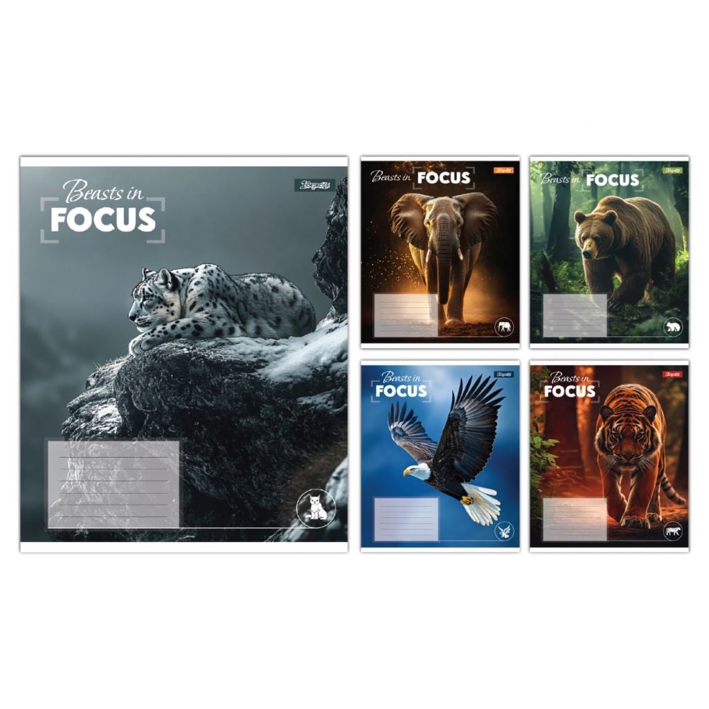 Зошит 96арк лінія A5 тверда обкладинка мікс видів 768065 1вересня