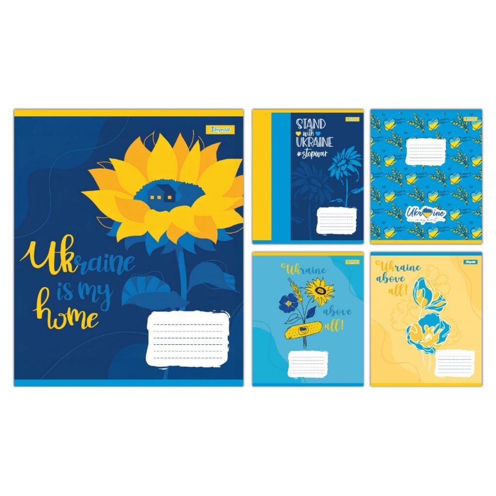 Зошит 48арк клітинка A5 тверда обкладинка мікс видів 768230 1вересня