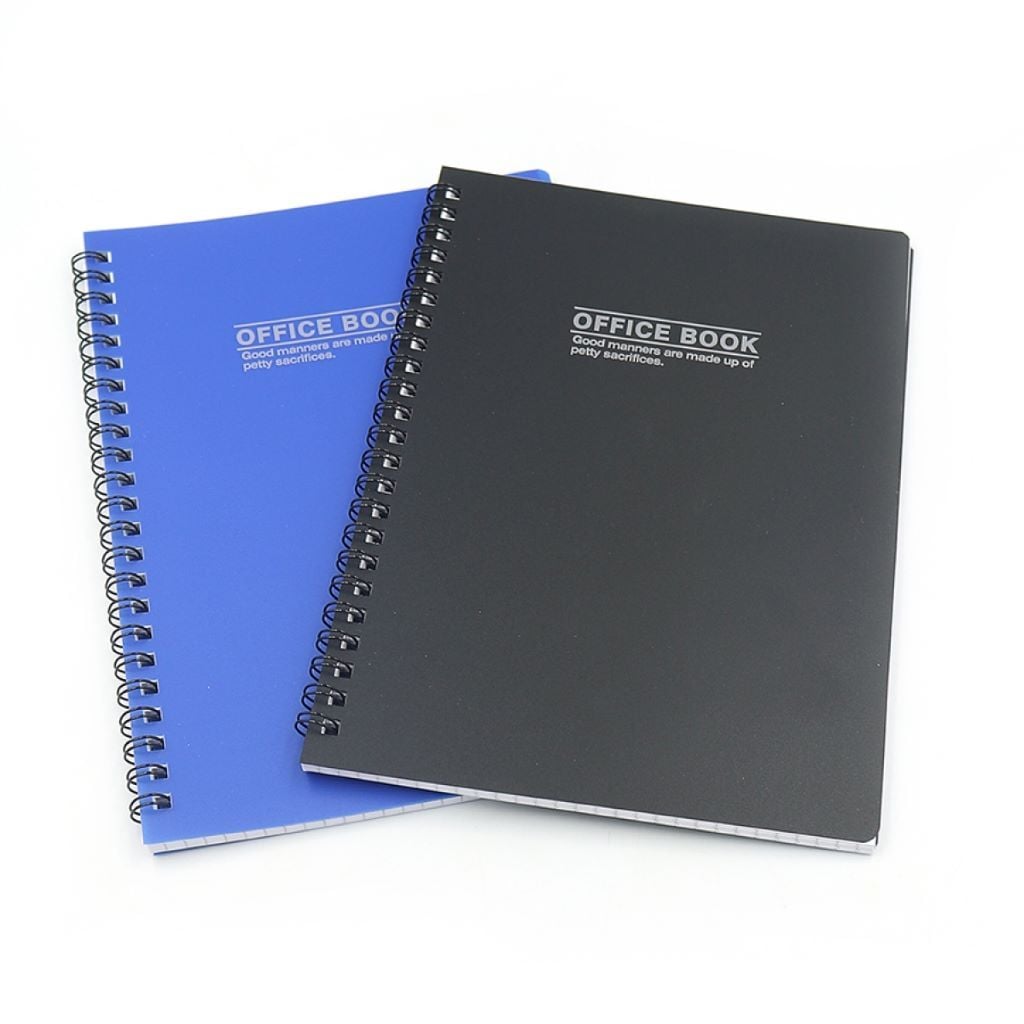 Блокнот клітинка А5 пружина лак Office book мікс видів DSCN0753-A5 Josefotten