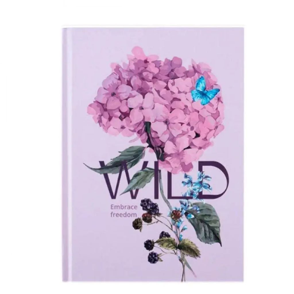 Книга записна 96арк А5  клітинка тверда обкладинка  Wild 8459-5-A Axent