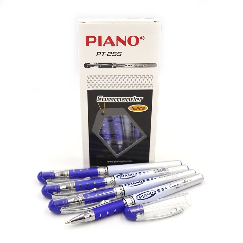 Ручка масляна 0,7мм Fine Top синя PT-255 Piano