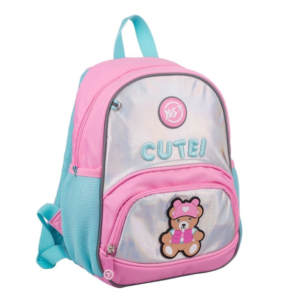 Рюкзак шкільний каркасний Cute рожево м'ятний 550025 Yes