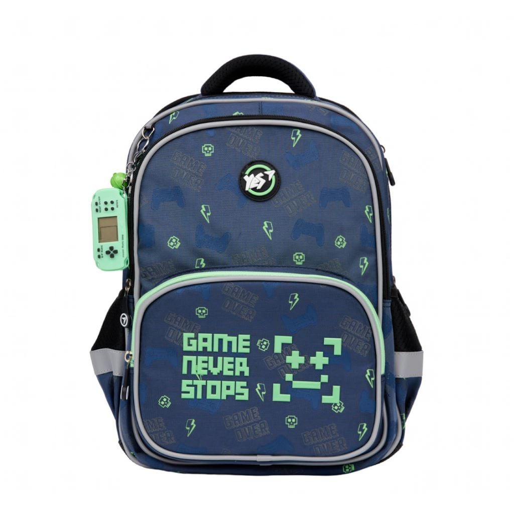 Рюкзак шкільний Game On темно синій 559902 Yes