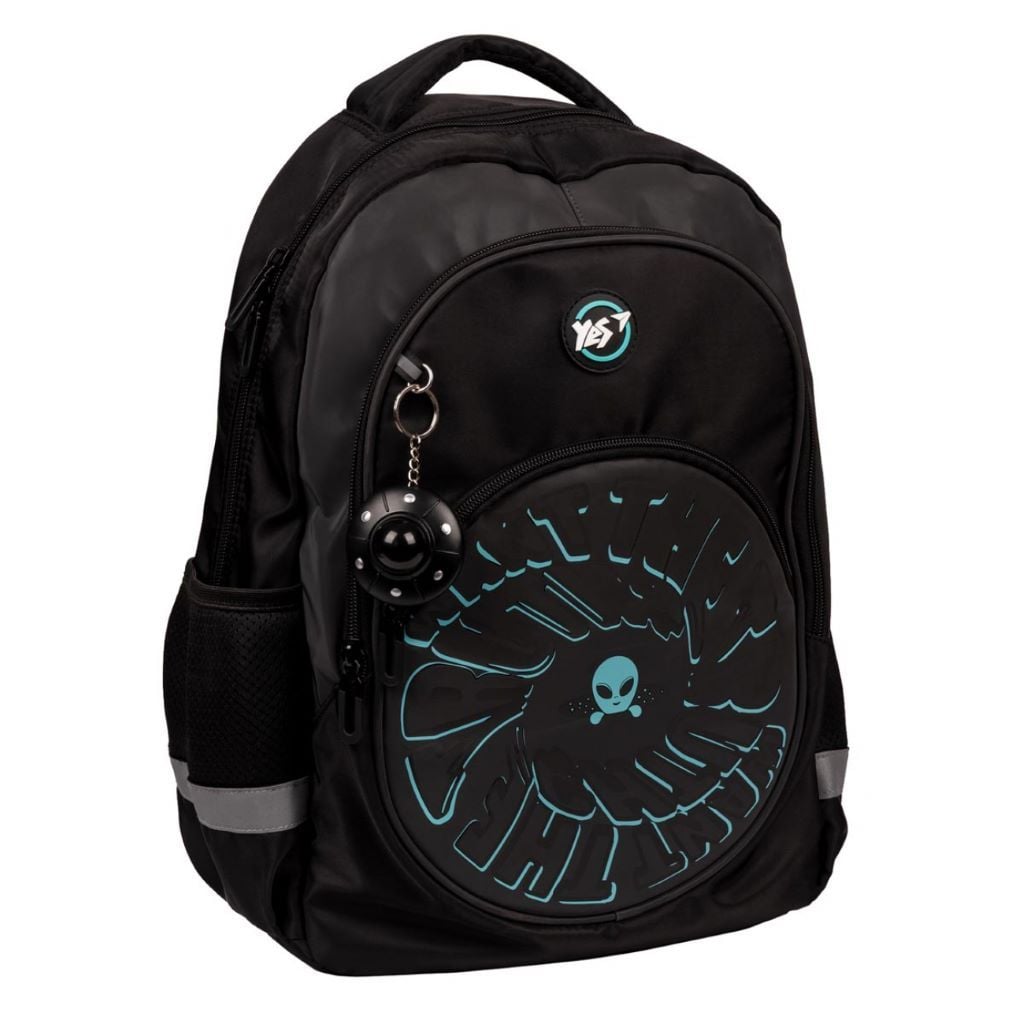 Рюкзак шкільний ортопедичнийk RS-58 чорний з бірюзовим 559987 Yes