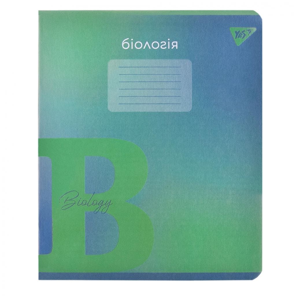 Зошит 48арк клітинка A5 Біологія тверда обкладинка 767447 Yes