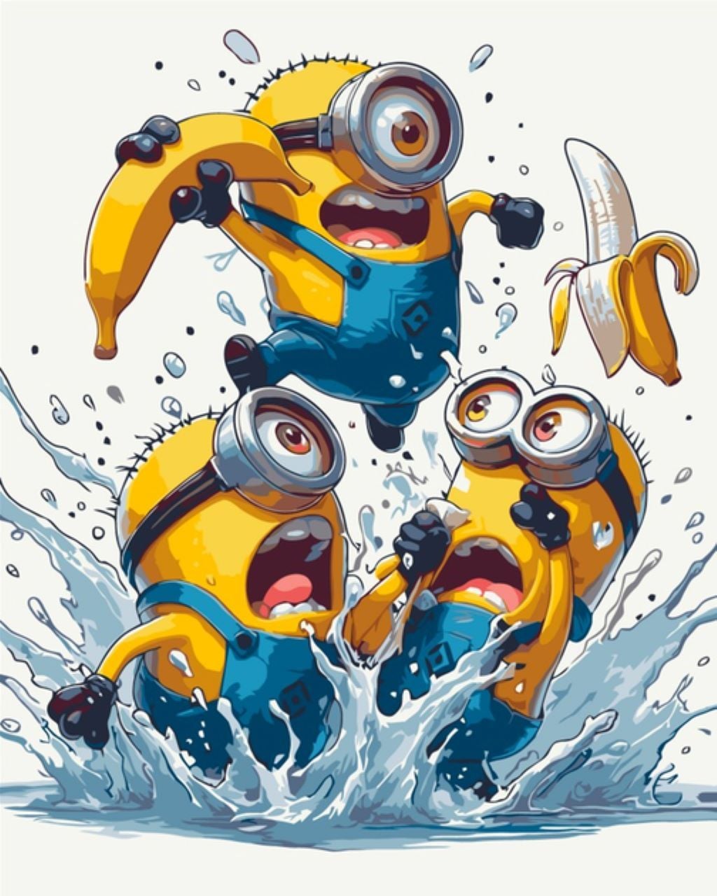 Картина по номерах 40*50см Banana фарби пензлики в термоплівці 16523-AC Art Craft