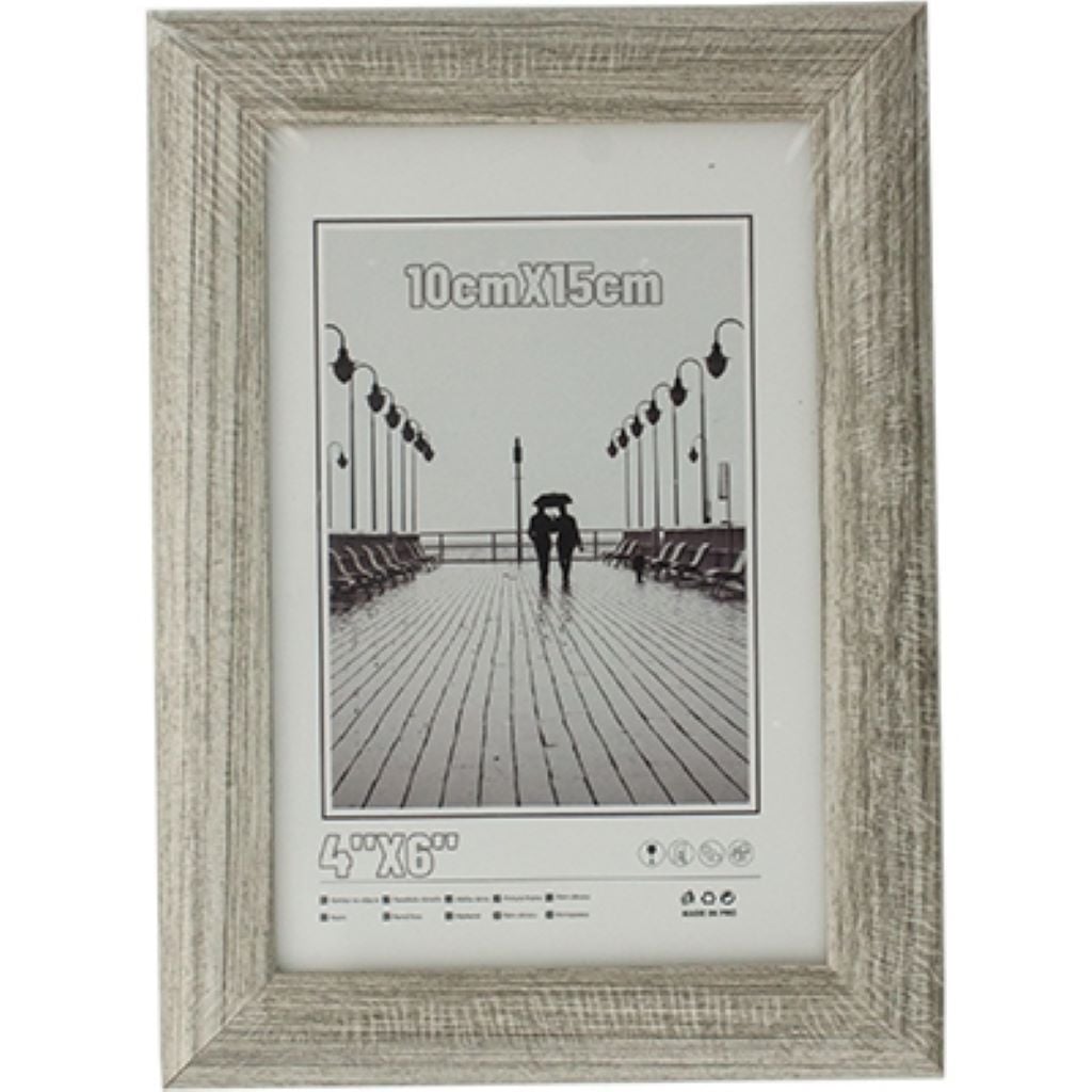 Фоторамка 10*15см сіра 2-300 Китай