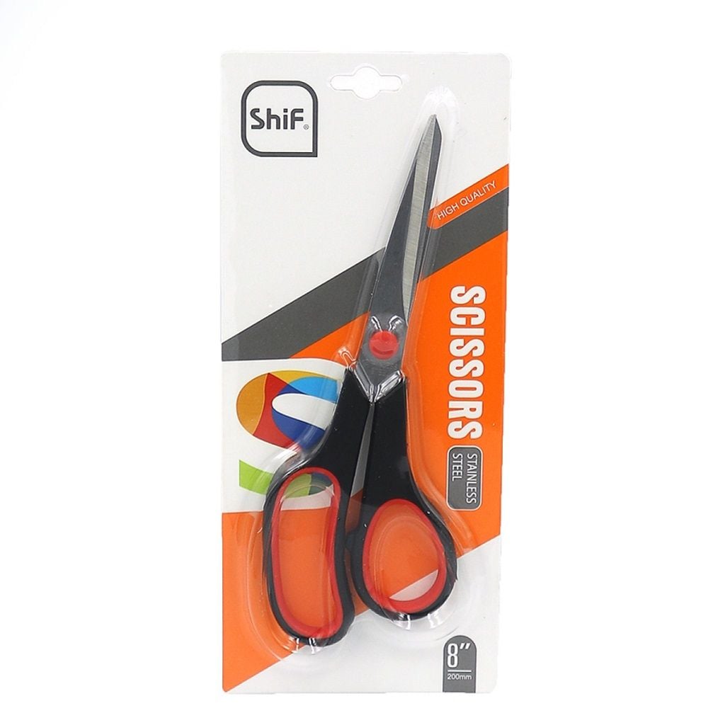 Ножиці 19,5см офісні на планшеті 1204 Scissors