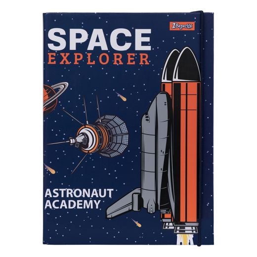 Папка для зошитів B5  з твердого картону  на гумці Space 491806 1вересня