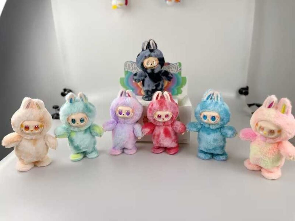 М`яка іграшка Labubu на бат 23см повторюшка у коробці 24*11*9см мікс видів M19522 Китай