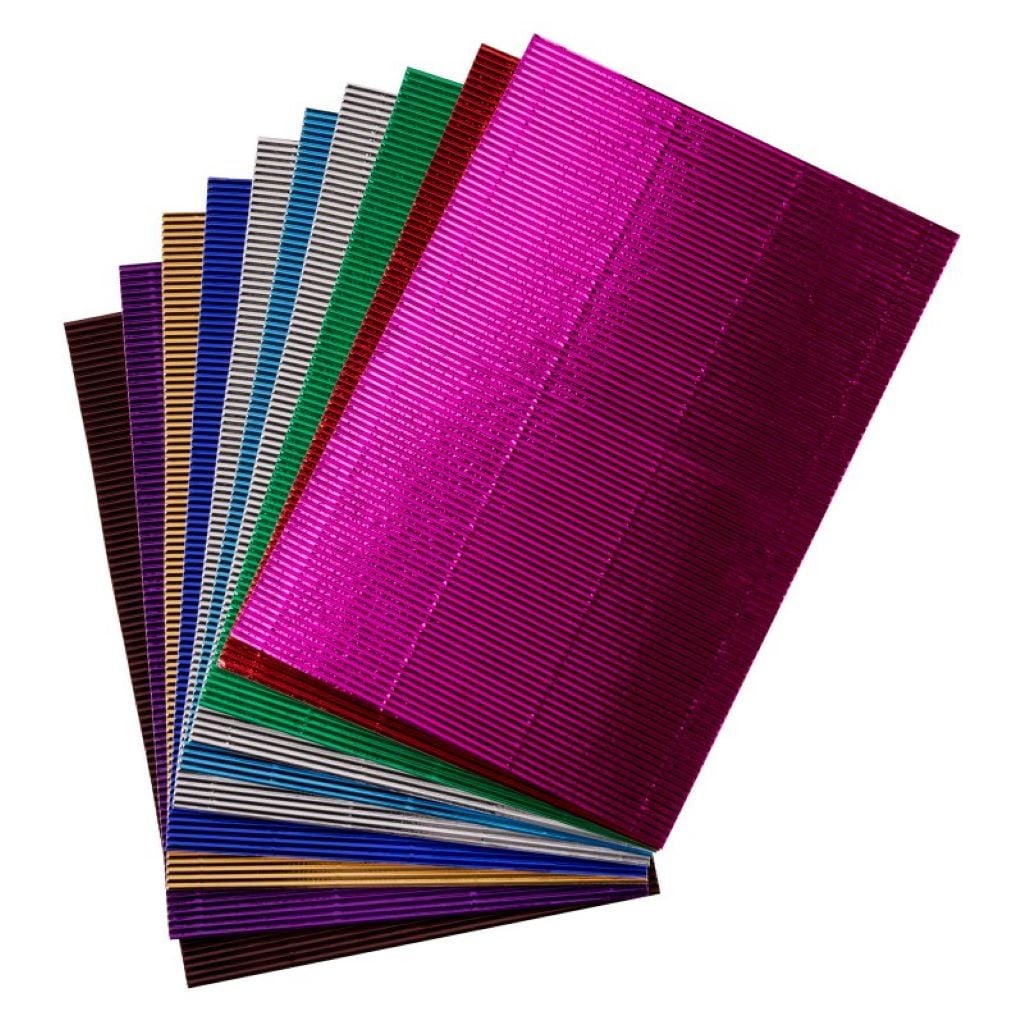 Гофрокартон А4 10 аркушів мікс кольорів 950791 Україна