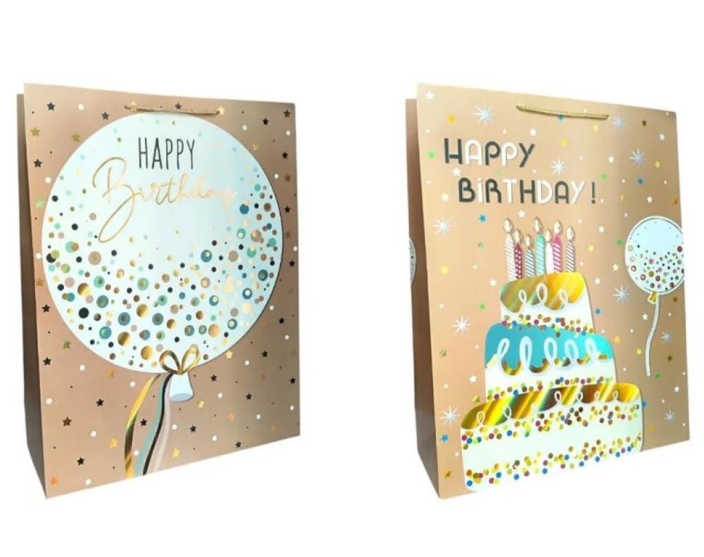 Пакет 41,5*53*15,5 см подарунковий вертікальний мікс видів YM-S-1592 Китай