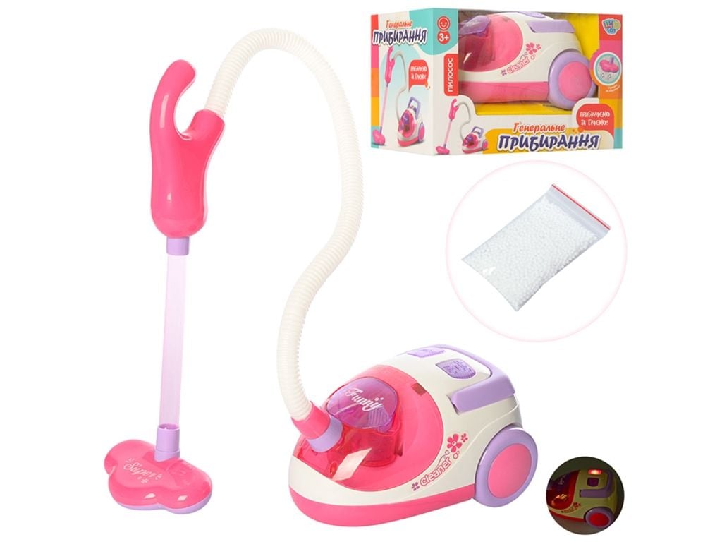 Пилосос світло звук у коробці 24*15*12см A5936 Jin yu