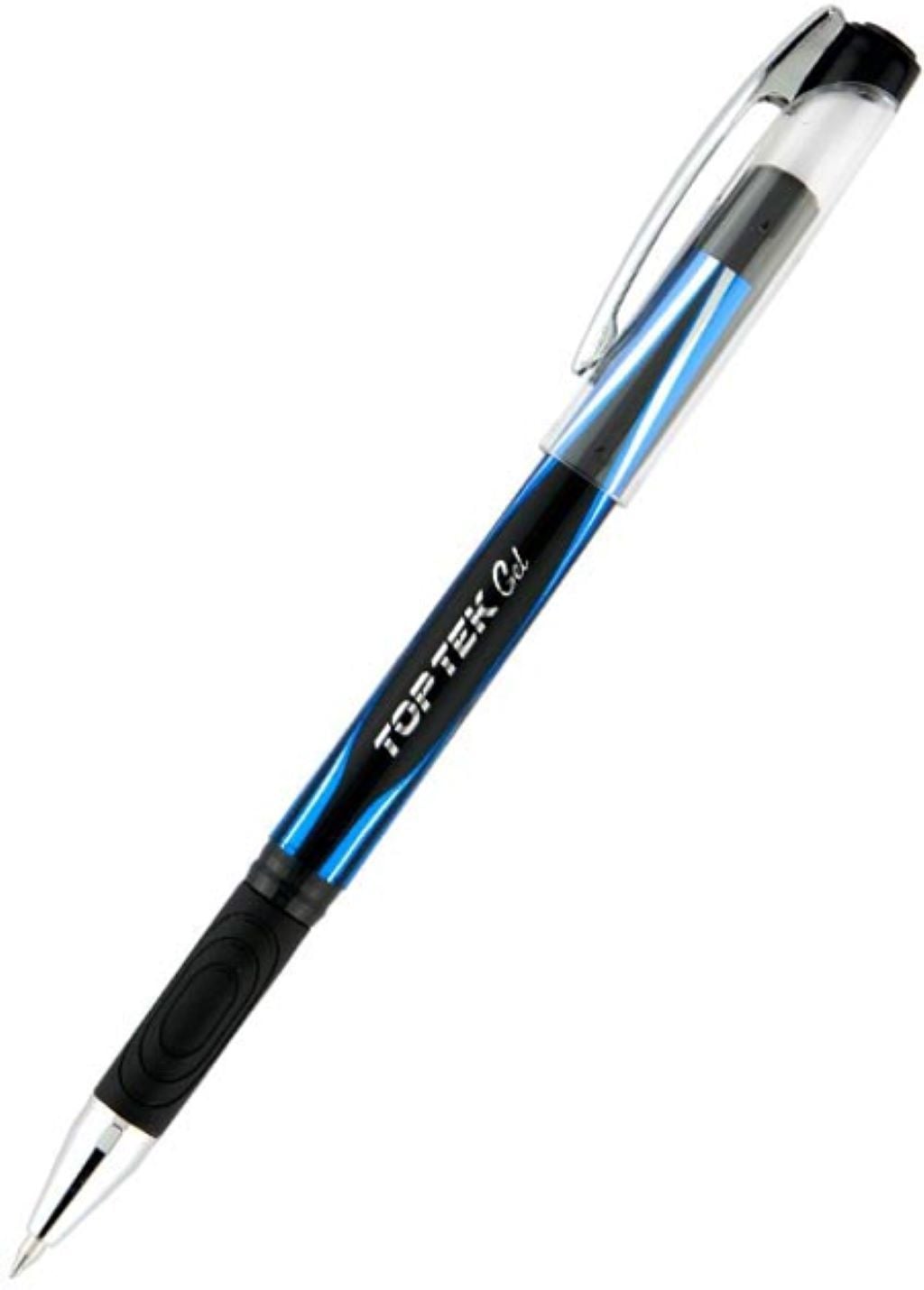 Ручка гелева 0,5мм Top Tek Gel синя UX-133-02 Unimax