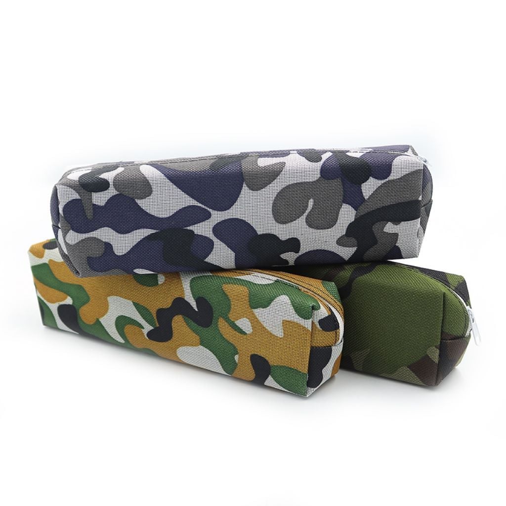 Пенал 1 віділення на блискавці 19*6*4 см Хакі мікс кольорів DSCN0885 Josefotten