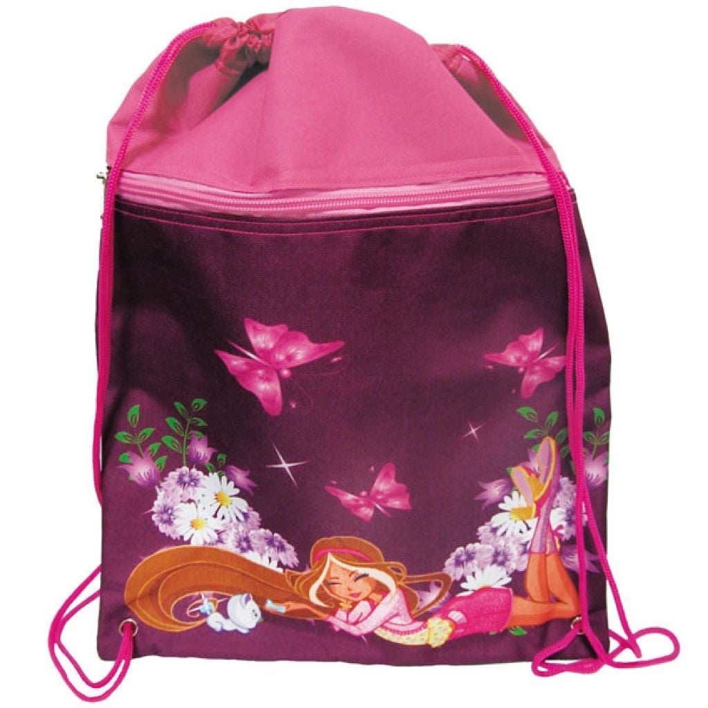 Сумка для взуття 32*42 см з блискавкою Girl JO-15081 Josefotten