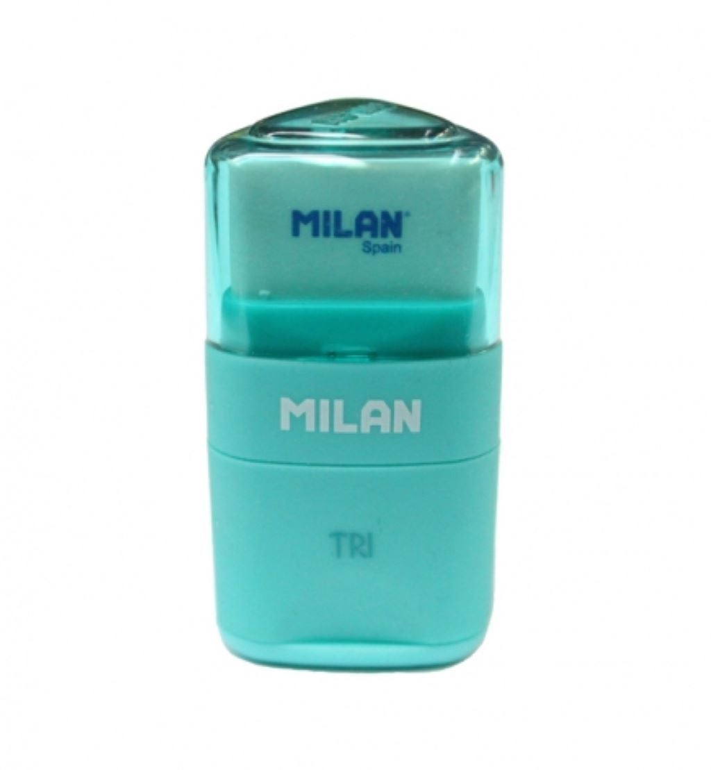 Точилка з гумкою 2в1 Acid пластик 4700116 Milan