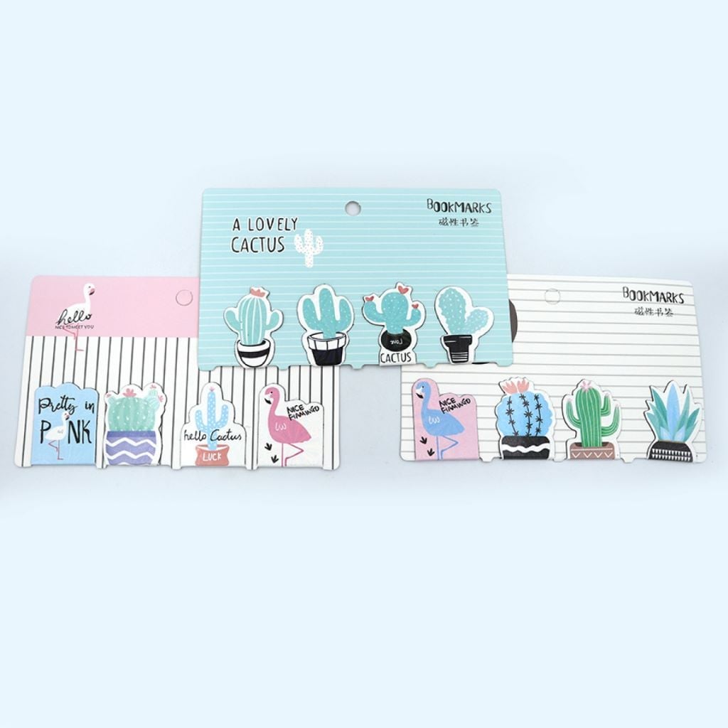 Закладка магнітна Куктуси 4шт на планшеті мікс видів HX2347-1 Josefotten