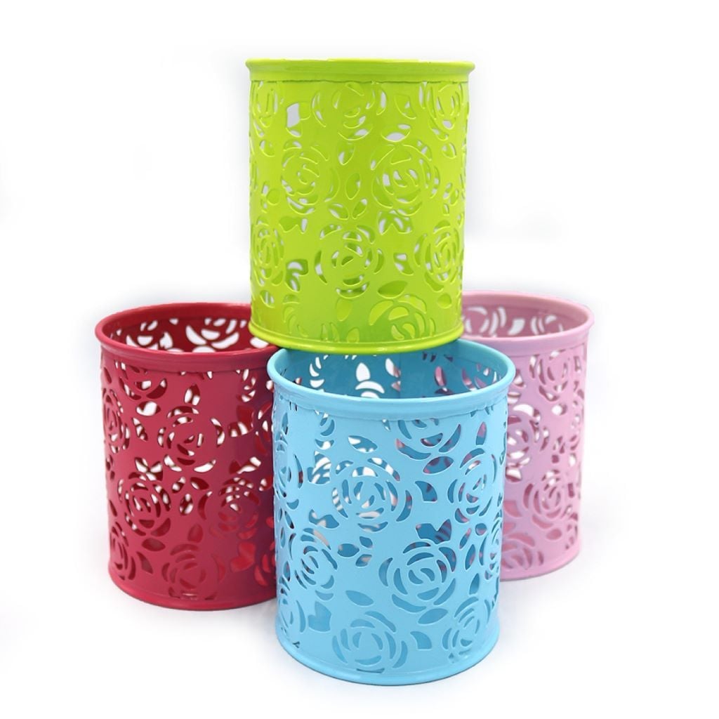 Підставка органайзер 8*10 см металева Ажурна мікс кольорів DSCN3687 Josefotten