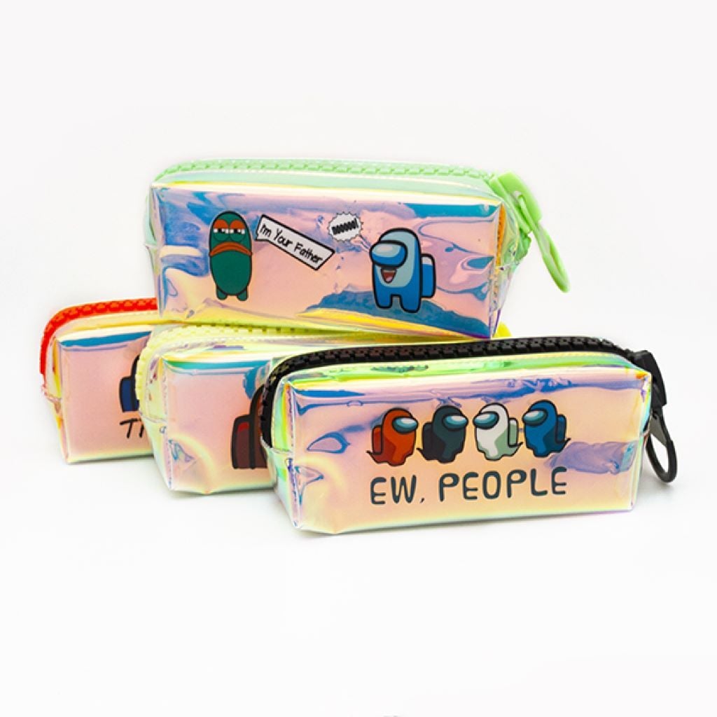 Пенал 1 віділеня на блискавці 18*8,5*6см Among US у пакеті P-Y21172 Josefotten