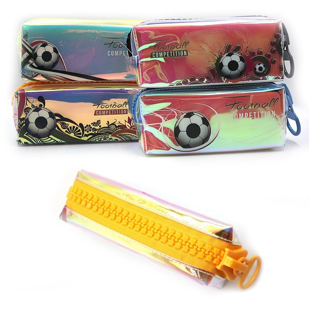 Пенал 1 віділеня на блискавці 18*8,5*6см Футбол у пакеті P601-4 Josefotten