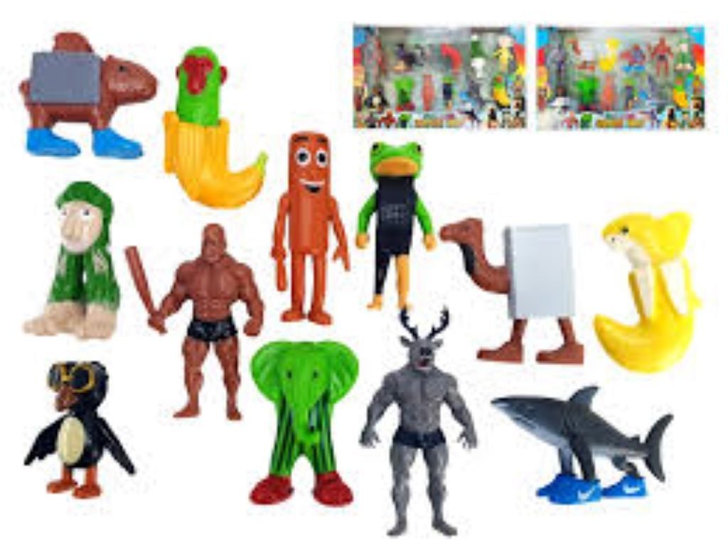 Антистрес сквіш герої Мемов мікс видів і кольорів   MS25-4-400 Китай