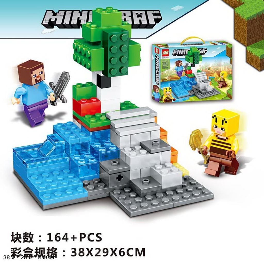 Конструктор типу лего  My world 164 ел у коробці 38*28*6см 81010 Китай