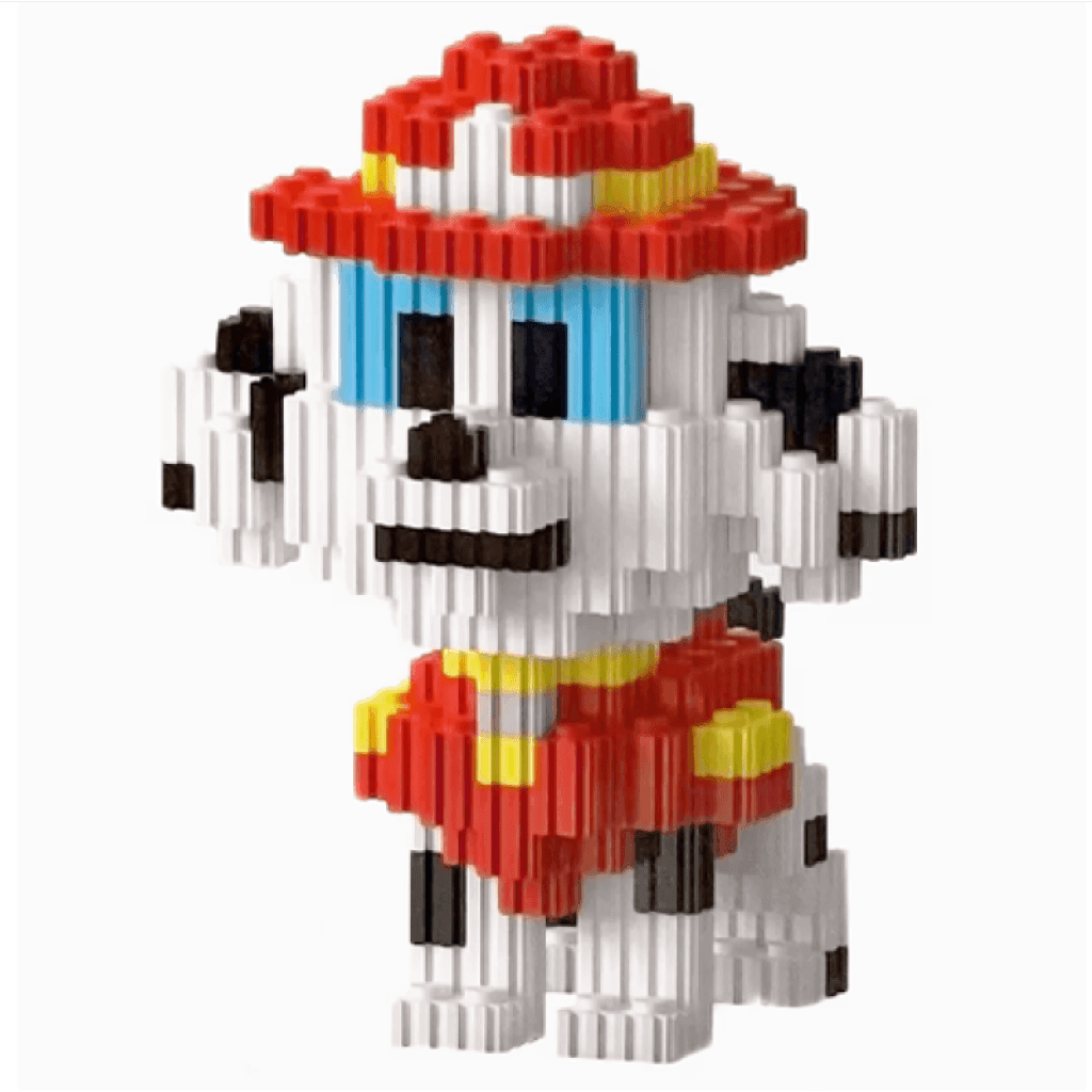 Конструктор піксельний 560д Magic Blocks Маршал 12см у коробці 9*9*9см WWD-06 Китай